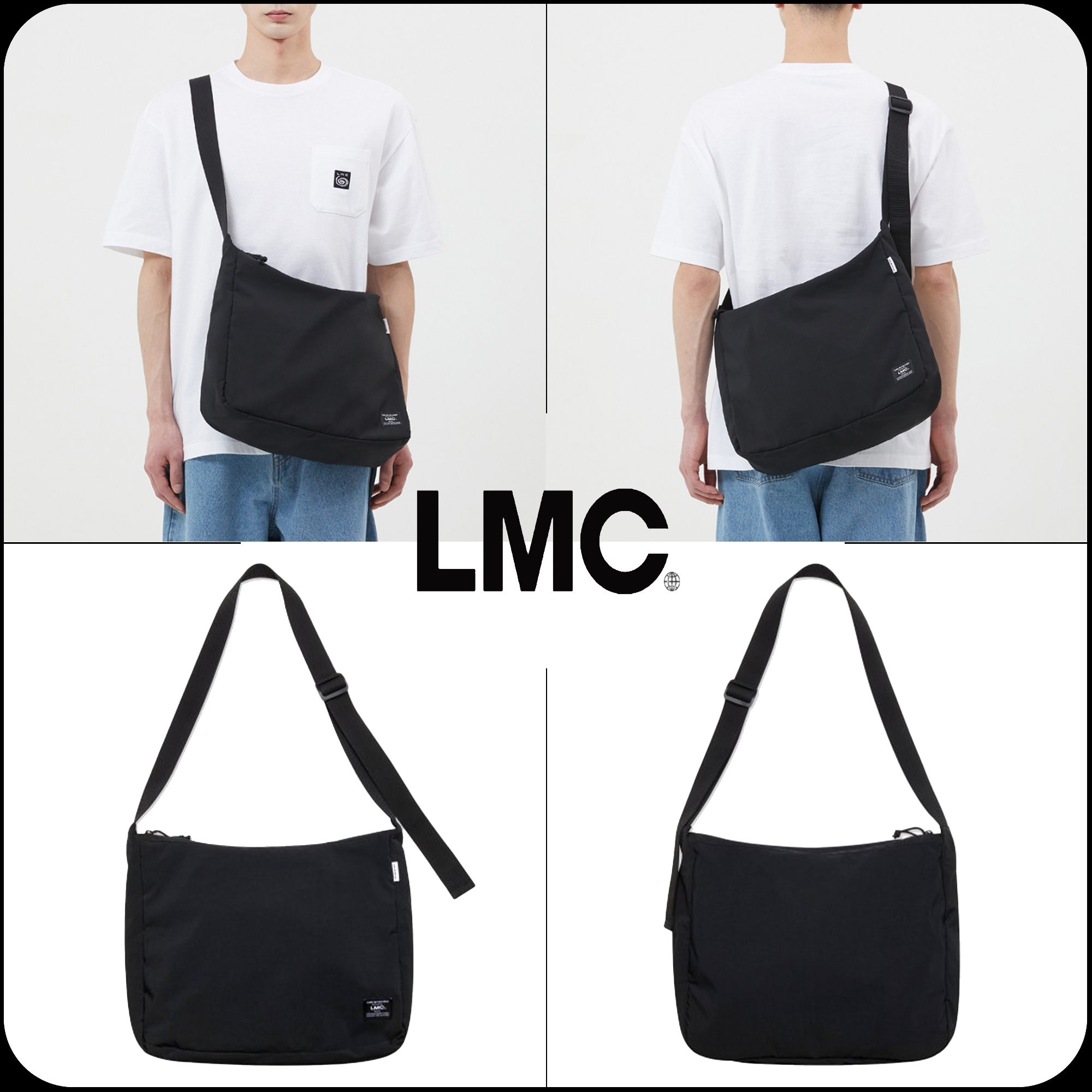 [ LMC]★SYSTEM HOBO CROSS BAG