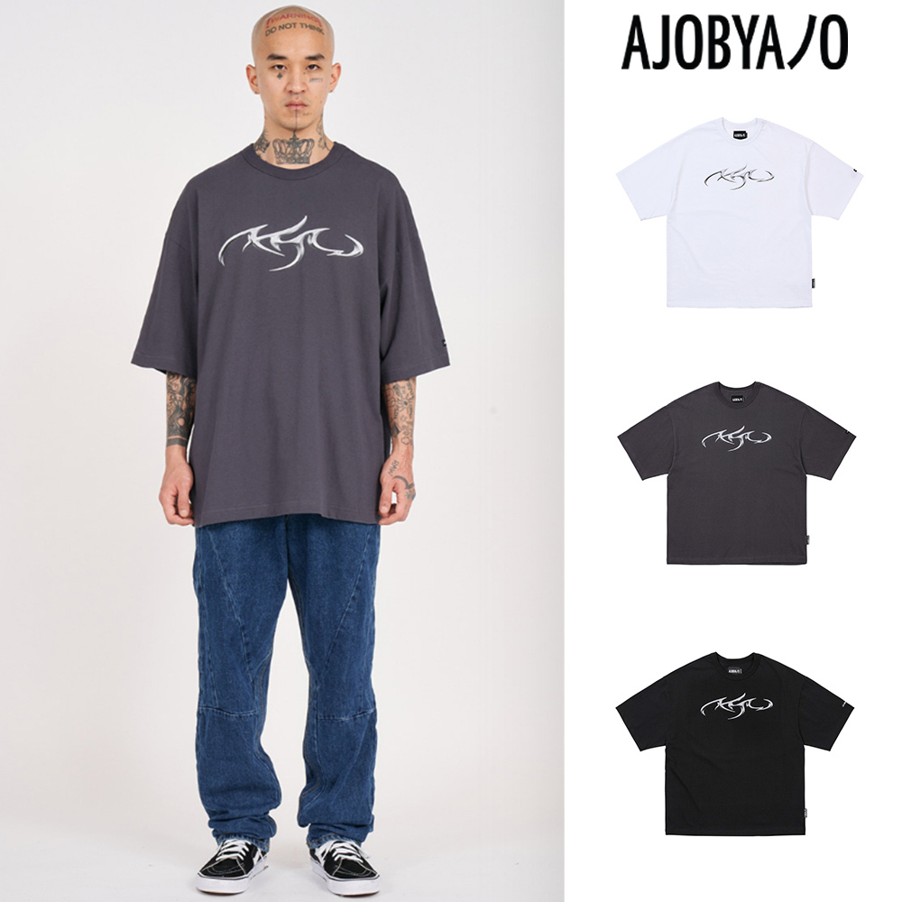 【AJO AJOBYAJO】23SS★ Tribal AJO T-Shirt