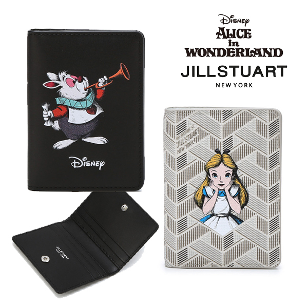 JILLSTUART × DISNEY [ALICE] SLIM CARD HOLDER BMH508