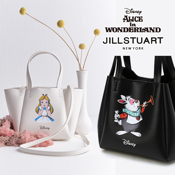 JILLSTUART × DISNEY [ALICE] PRINT MINI TOTE BAG BMH512