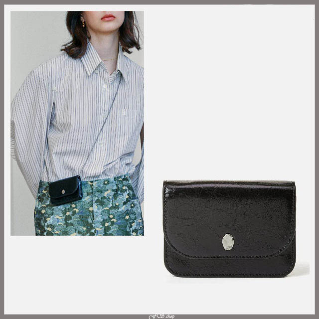 OSTKAKA ★ KNOT CARD WALLET BLACK [正規品/関税込]