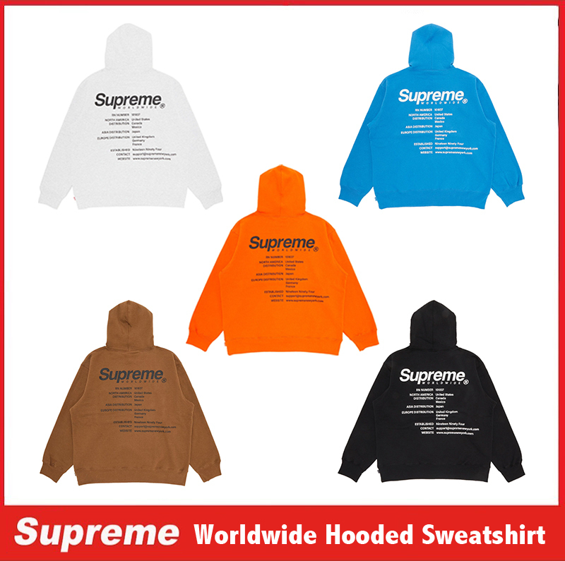 【希少/送料・関税無料/SS23】Worldwide Hooded Sweatshirt
