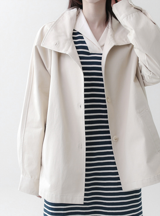 【THE MOZZ】Hour button field jacket THE MOZZ】Hour button field jacket