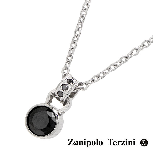 ザニポロ・タルツィーニ ネックレス ユニセックス ZTP3701-BK
