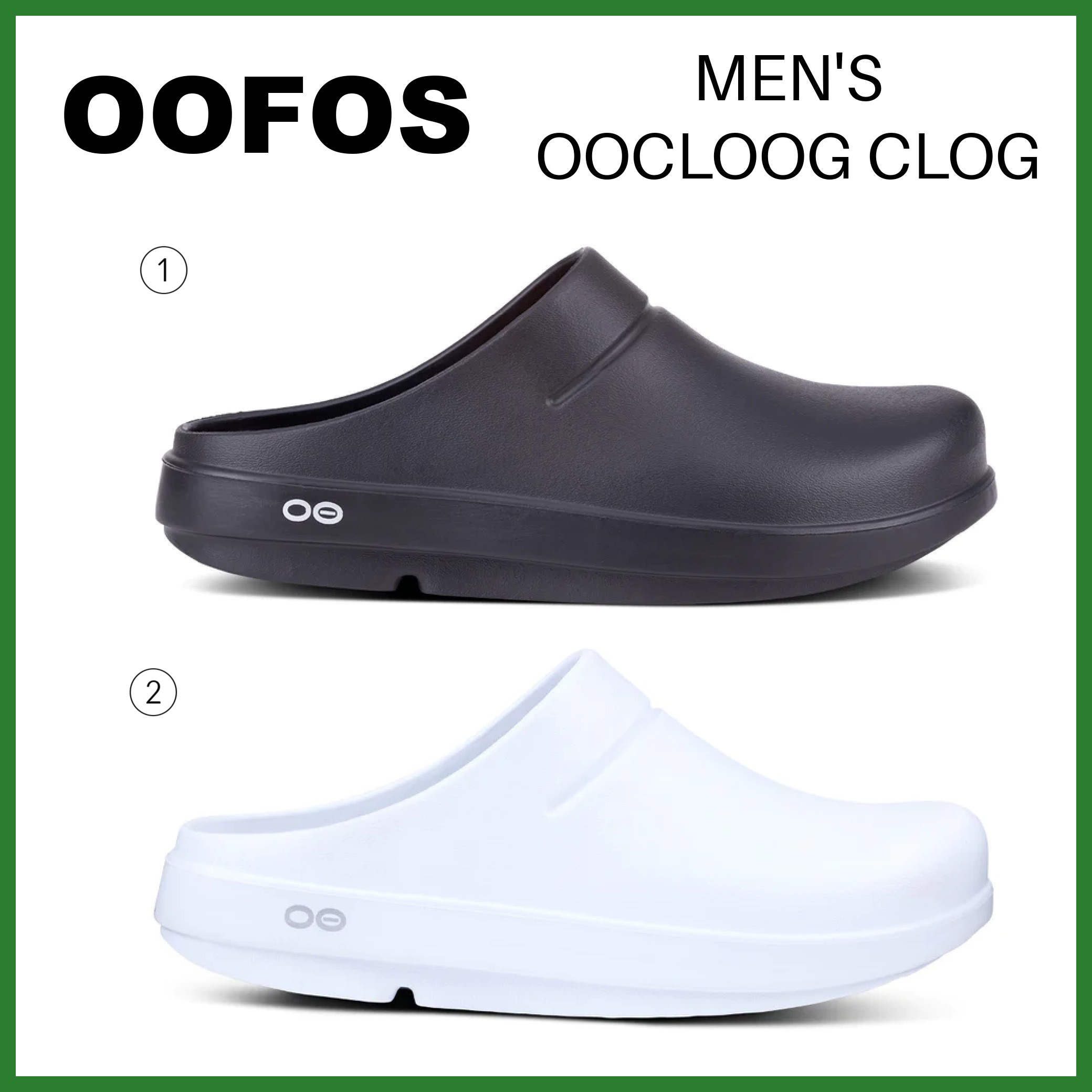 注目ブランド!! 新作♪ ◆OOFOS◆ MEN'S OOCLOOG CLOG