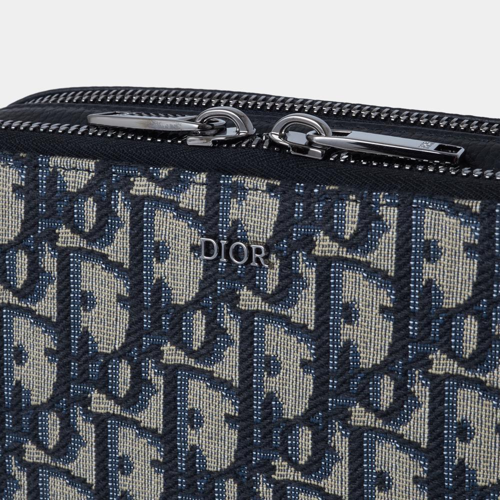 【直営店買付】ディオール☆Dior Oblique ポーチ☆2OBBC119YSE 直営店買付】ディオール☆Dior Oblique ポーチ☆2OBBC119YSE