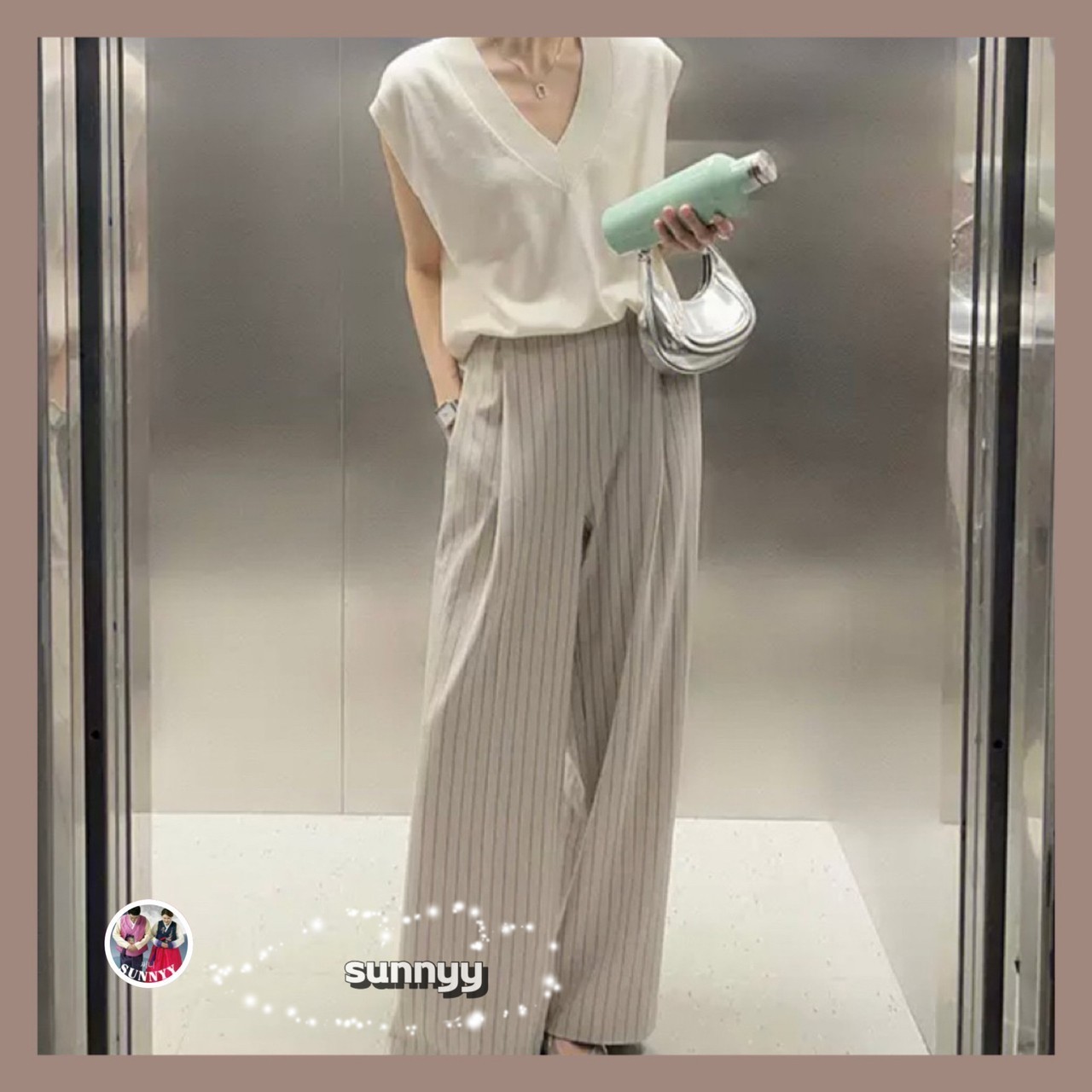 CELINE セリーヌ トリオンフ クリスタル スパークル イヤーカフ