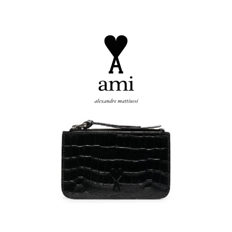 ★アミ パリス AMI De Coeur ウォレット 財布 USL014.831