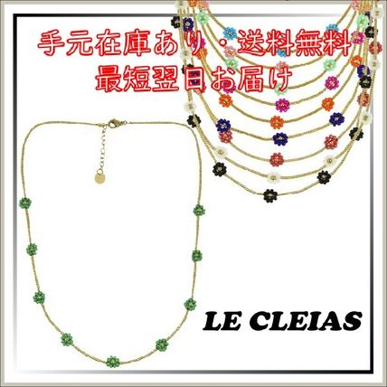 Les Cleias Necklaces & Pendants Casual Style Unisex Flower Party Style Elegant Style