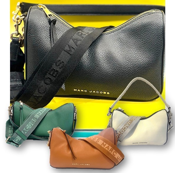 MARC JACOBS 2WAY ロゴストラップ ショルダーバッグ 関税送料込