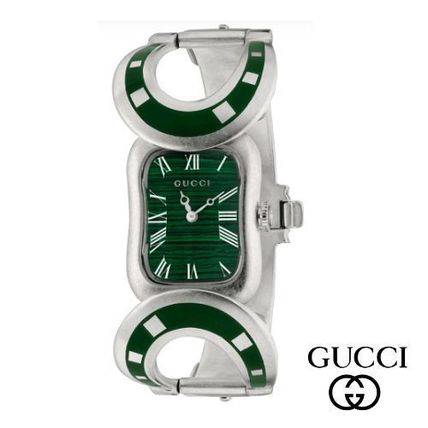 グリーン（緑）系 GUCCI(グッチ) 腕時計(レディース) - 海外通販