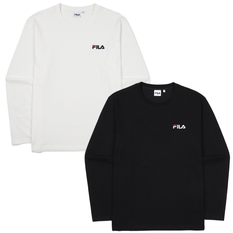 FILA(フィラ)★UNISEX_ベーシックリニア長袖Tシャツ_2色