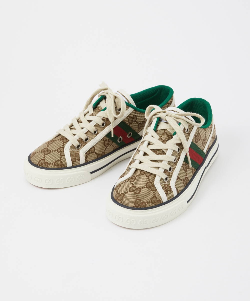GUCCI グッチ 606110 HVK20 スニーカー テニス 1977 GG