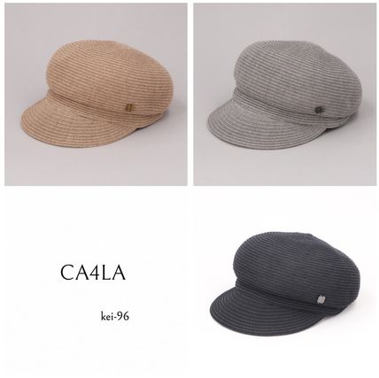 ビタミンカラーのハーモニー CA4LA カシラ ストローハット WASHABLE