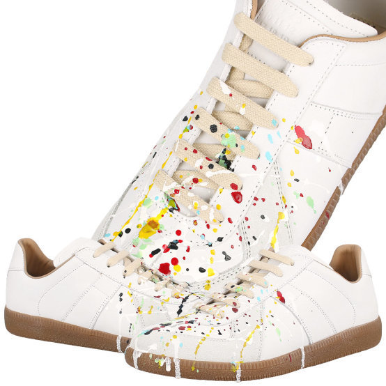 Maison Margiela 23SS ペンキスポット ドイツアーミースニーカー
