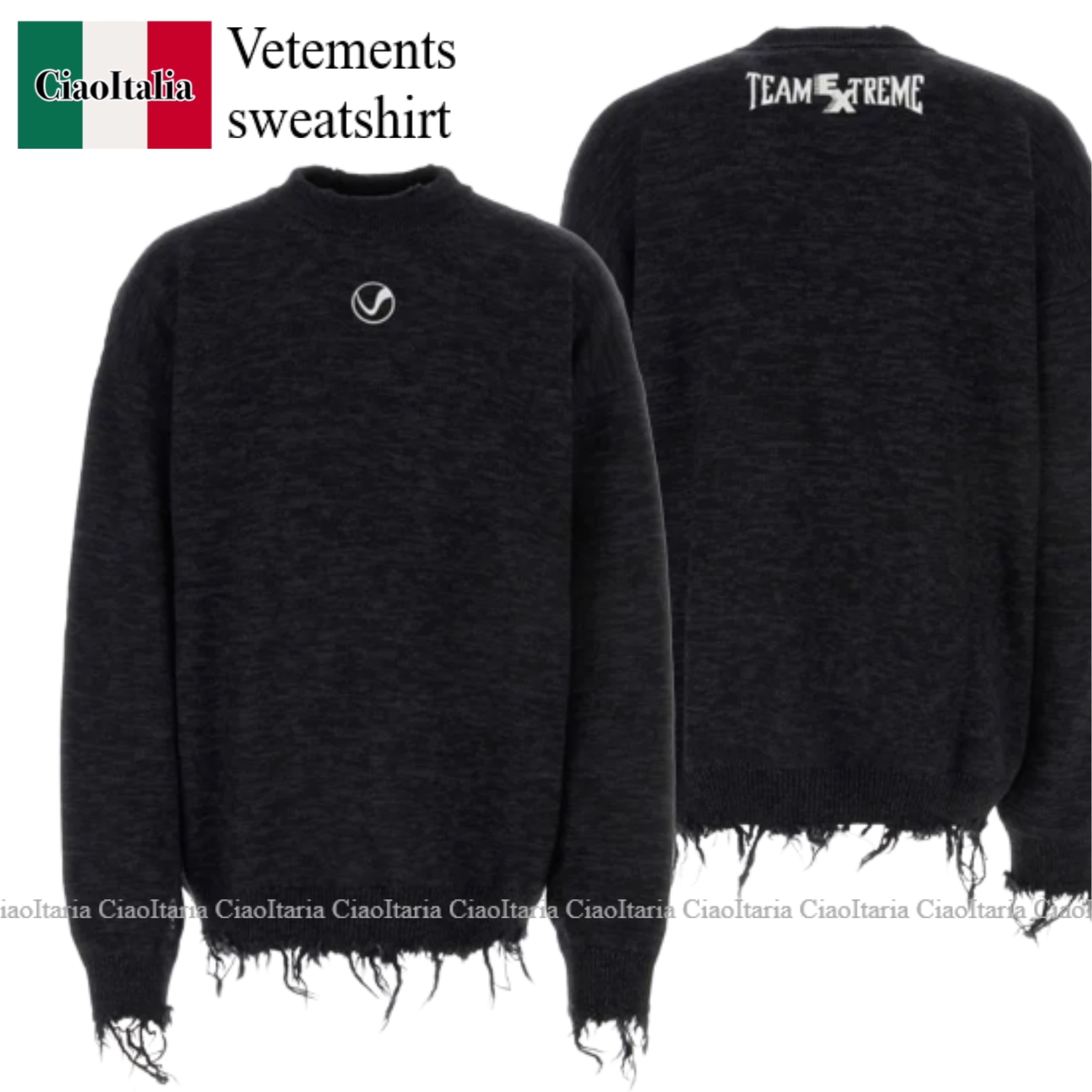 スウェット・トレーナー Vetements sweatshirt