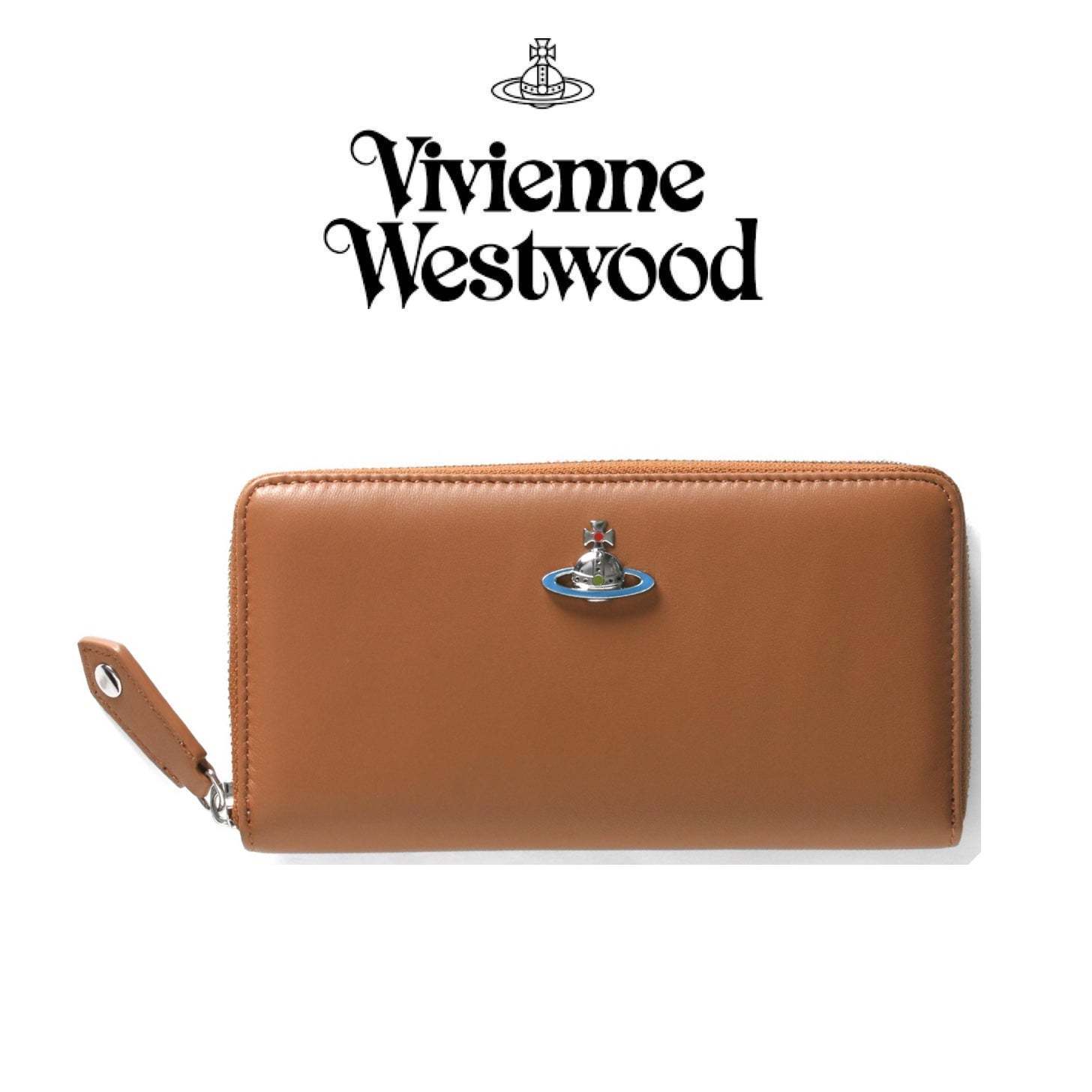 ★ VIVIENNE WESTWOOD ★ NAPPA ファスナー長財布