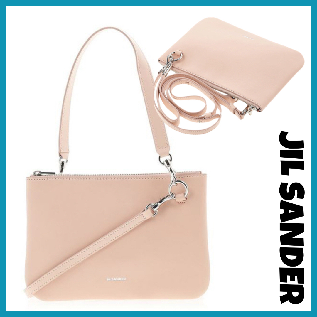 【関税込み】 ☆Jil Sander☆ ロゴ スモール ショルダーバッグ