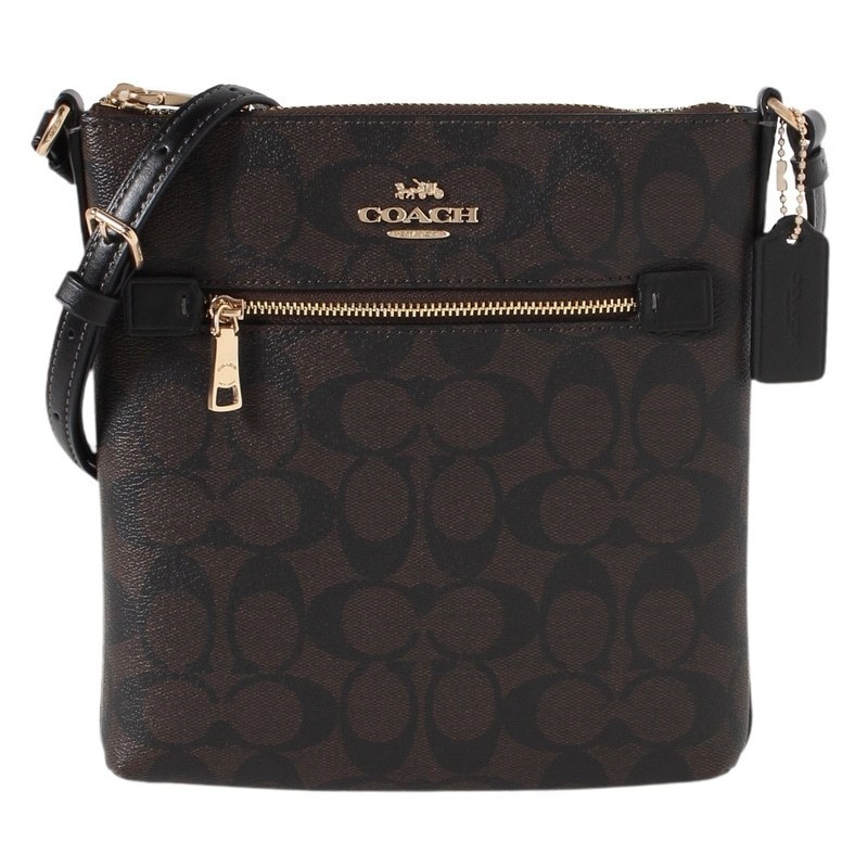 COACH ショルダーバッグ CF340 IMAA8 MINI ROWAN Brown/Black