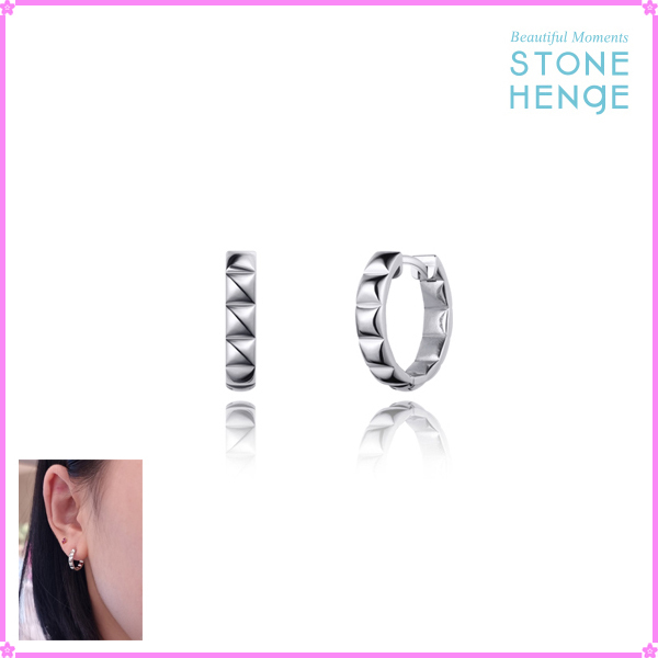 【STONEHENgE】Silver One Touch Earring U0112〜ピアス★2023春