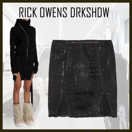 RICK OWENS(リックオウエンス) ミニスカート(レディース) - 海外通販の