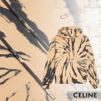 ベージュ系 L CELINE(セリーヌ) パーカー・フーディ(メンズ