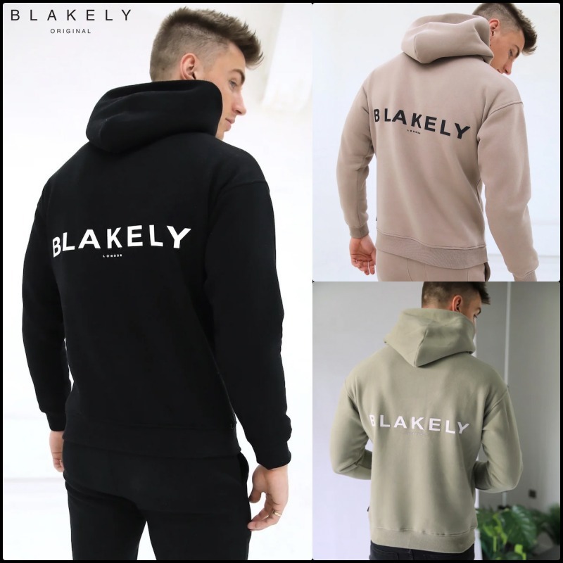 関税/送料込み【BLAKELY】ブレイクリーロゴフーディー