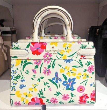 花柄 kate spade new york(ケイトスペード) ハンドバッグ(レディース