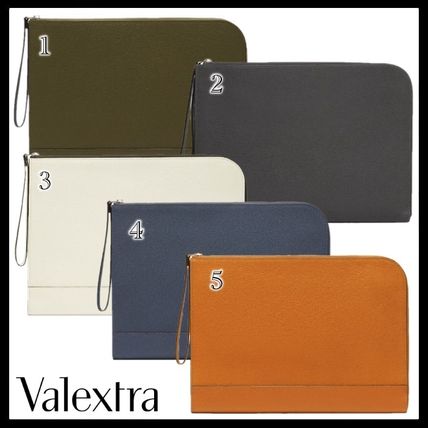 Valextra(ヴァレクストラ) クラッチバッグ(メンズ) - 海外通販の