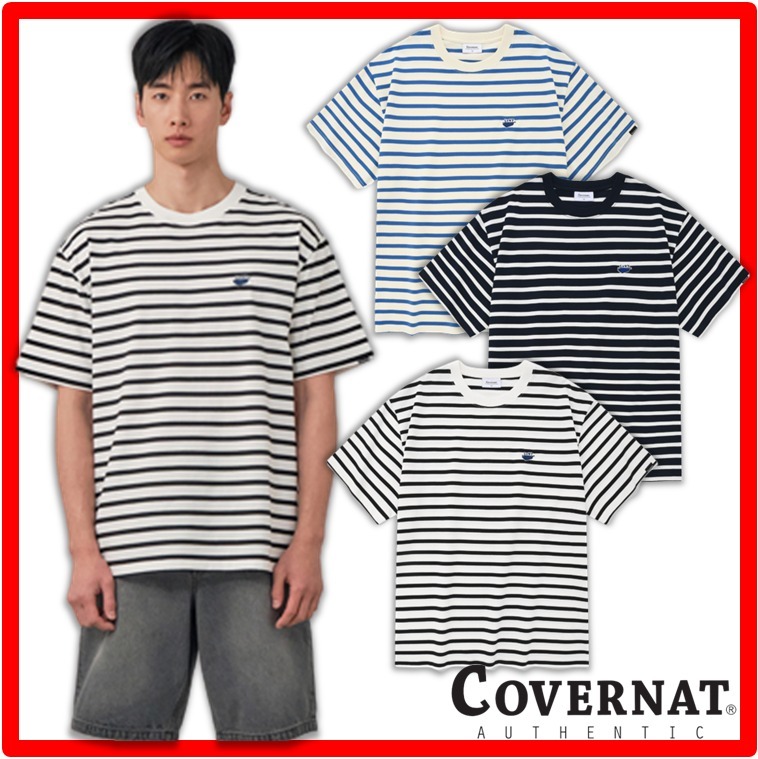 ★23SS★【COVERNAT】★striped t-shir.t★関税込★