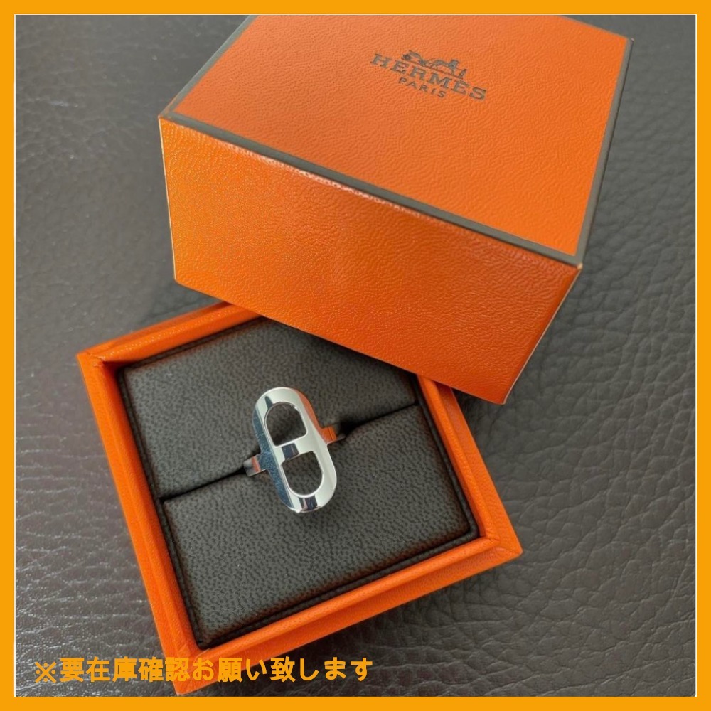 対テロリストの 大人気♡【HERMES】Chaine d`Ancre リング PM♪ メンズ