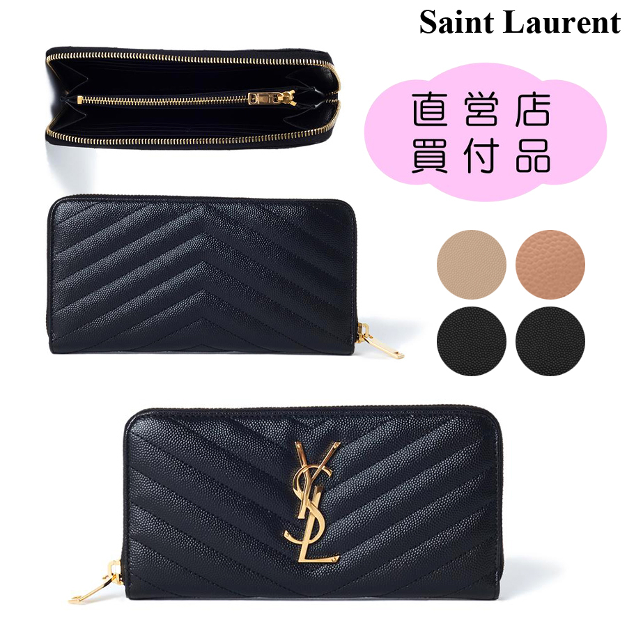 【直営店買付】サンローラン☆モノグラム ウォレット☆358094
