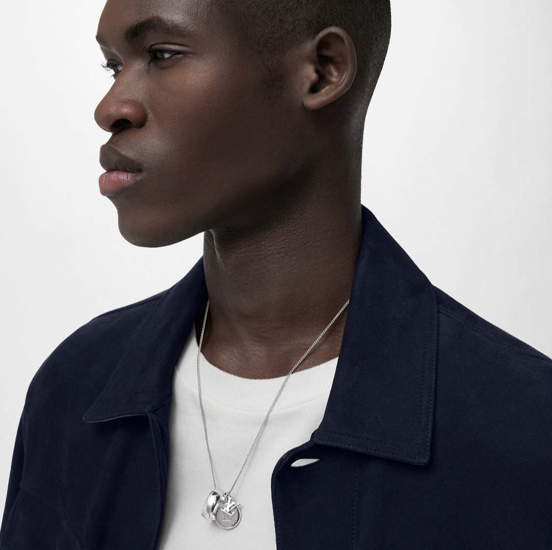 《人気モデル》LOUIS VUITTON モノグラム 3連 リングネックレス