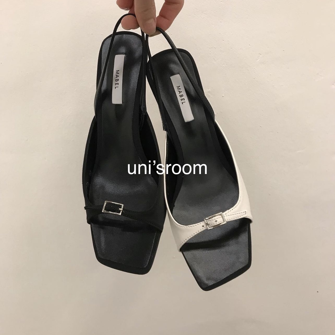 uni's room■2color バックルストラップミュール SS-SS23-20