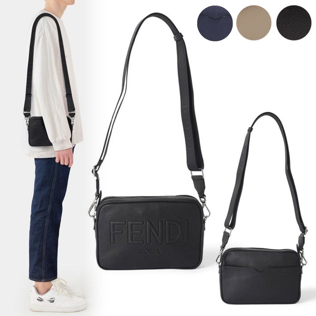 【直営店買付】フェンディ☆FENDI ROMAカメラケース☆7M0286AMAC