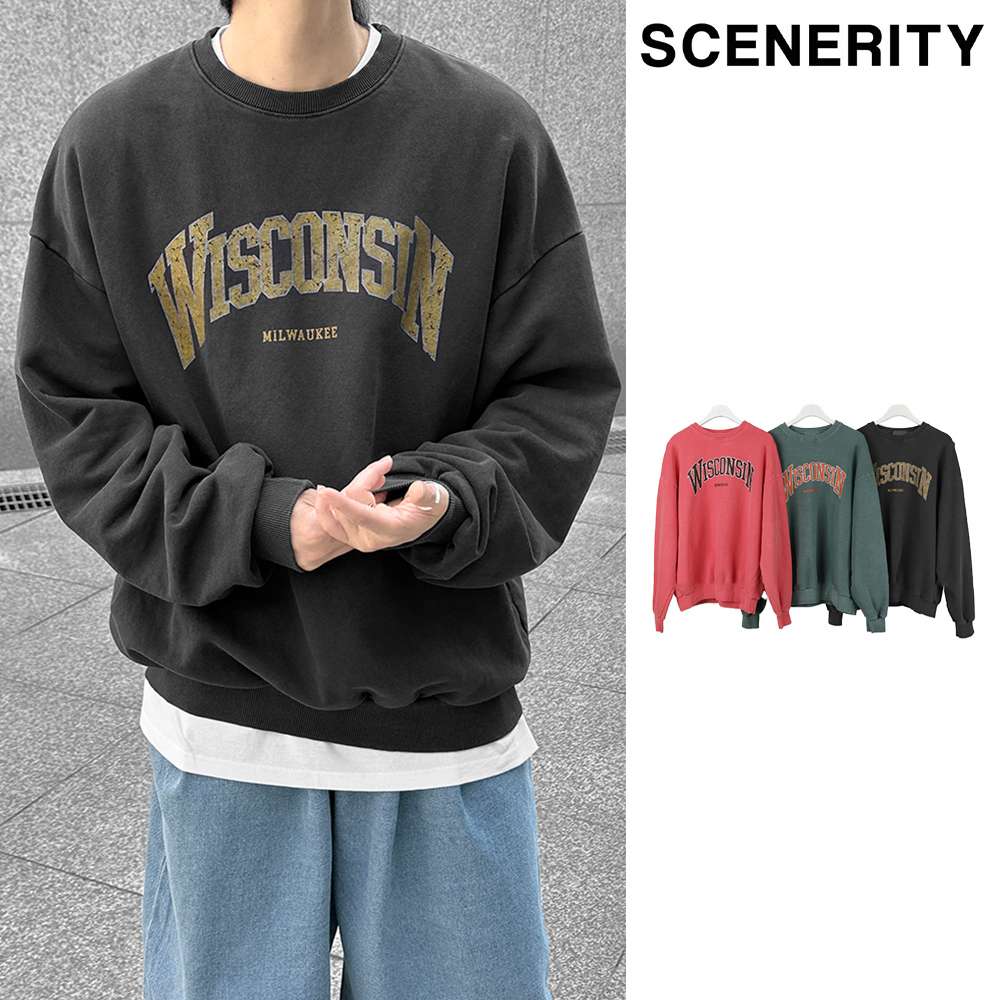 【SCENERITY】Wis Over Sweatshirt