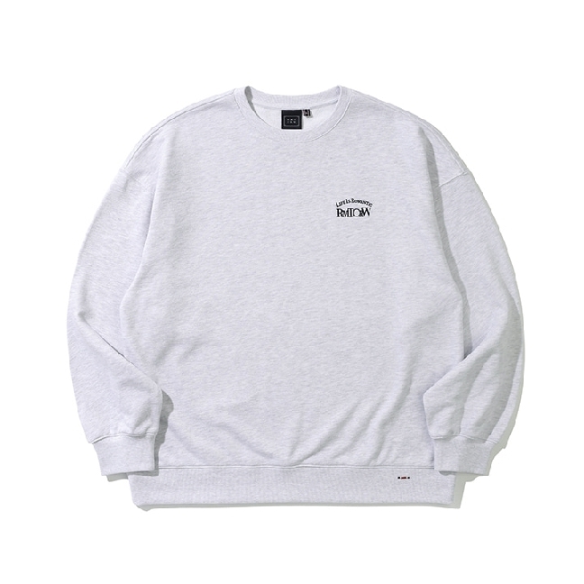 【ROMANTIC CROWN】22FW★ FLOWER RIBBON SWEAT SHIRT ROMANTIC CROWN】22FW☆ FLOWER RIBBON SWEAT SHIRT