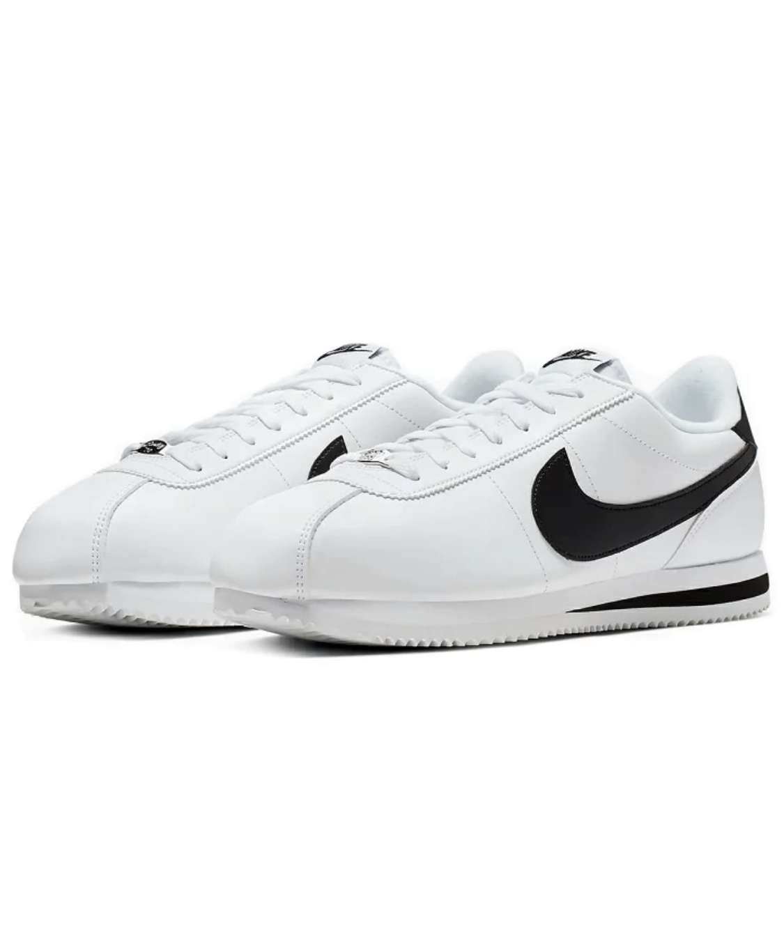 NIKE ☆ Cortez Basic Leather White×Black
