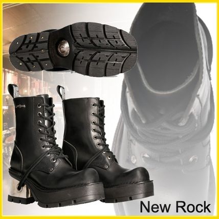 25.5cm NEWROCK(ニューロック) ミドルブーツ(レディース) - 海外通販の