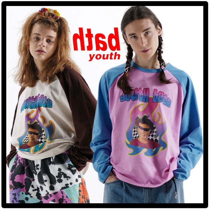 ★送料・関税込★YOUTHBATH★Raglan long sleeve T-shirt★