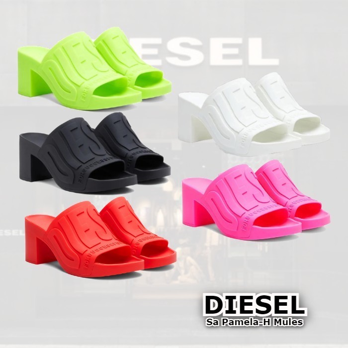 すぐ届く 【DIESEL】Sa Pamela-H ミュール (送料関税込) セール中新品
