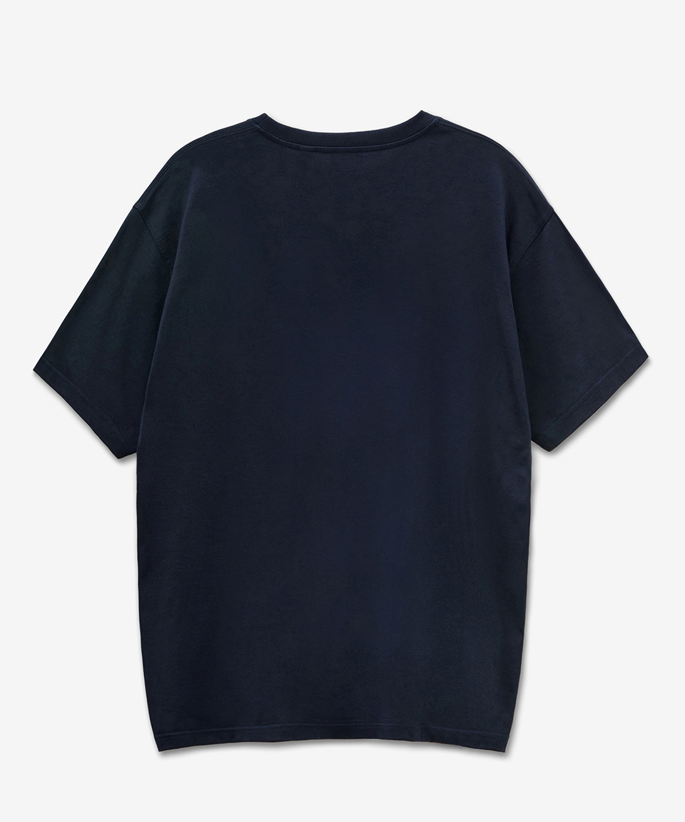 《BURBERRY》 8068801 Proseom Label Cotton T-shirt