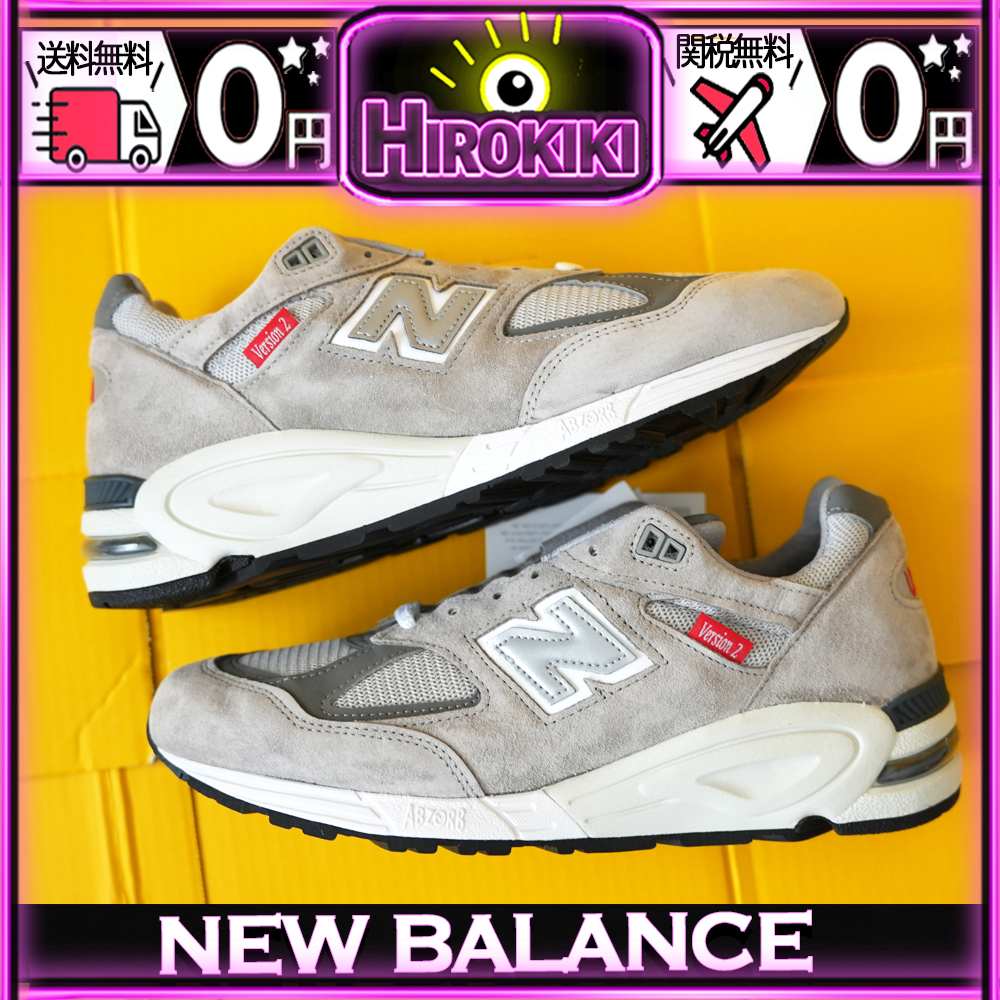 【本物保証 /関税・送料無料】New Balance 990VS2 Gray
