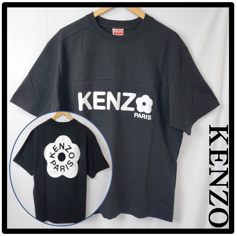 ★送料・関税込★KENZO★BOKE FLOWER コットンTシャツ ロゴ★