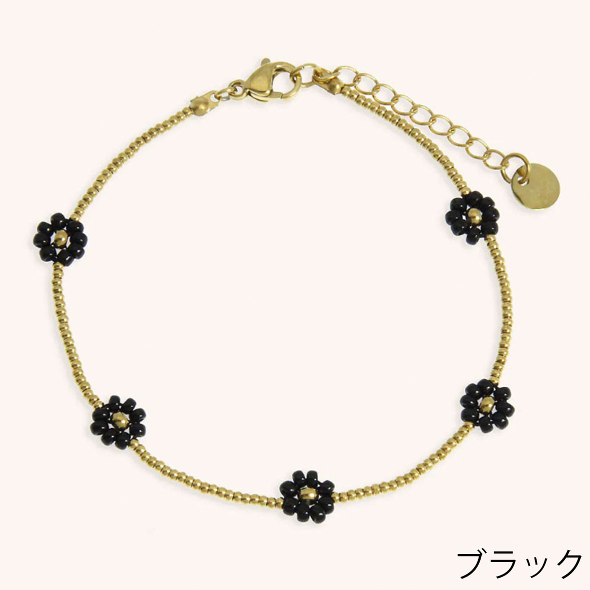 BTS愛用！【LES CLEIAS】Prairie 花のブレスレット LES CLEIAS】BTS愛用 Prairie 花のブレスレッド☆国内発関税込