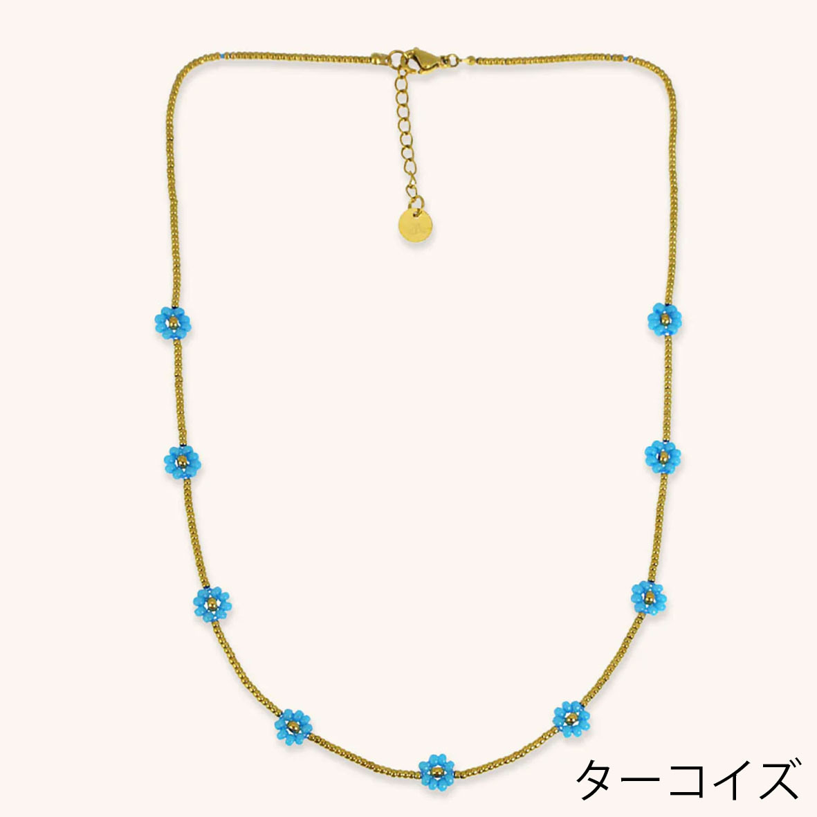 【LES CLEIAS】Prairie 花のネックレス ブレスにも！★国内発 LES CLEIAS】Prairie 花のネックレス ブレスにも！☆国内発 (Les