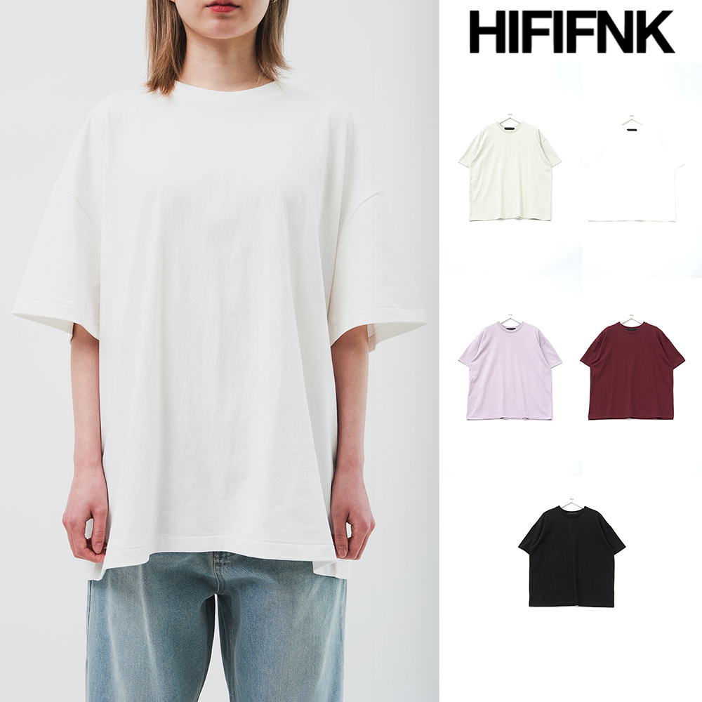 【HI FI FNK】H Stitch Oversized Top