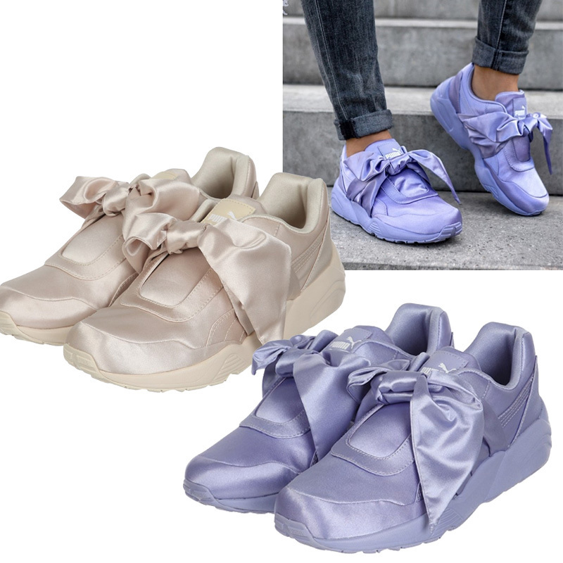 大人気 PUMA SUEDE BOW WNS レディースリボンスニーカー