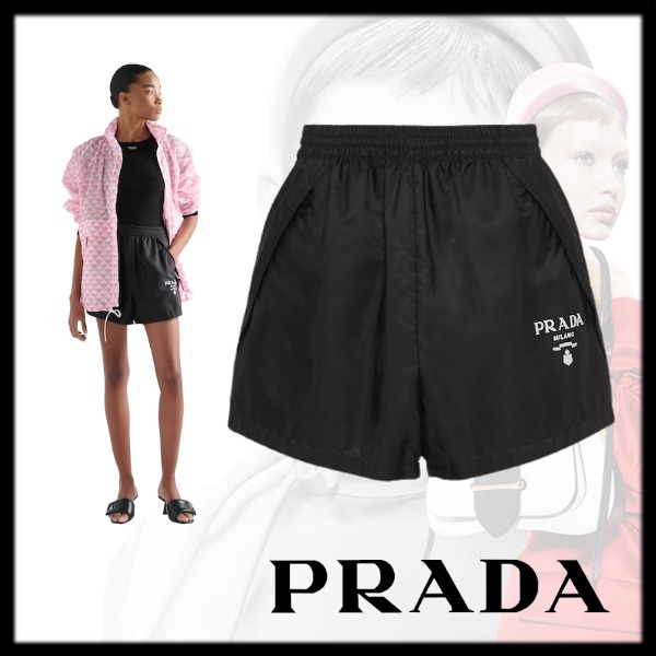 新作【プラダ】リナイロンショーツ (PRADA/ショートパンツ