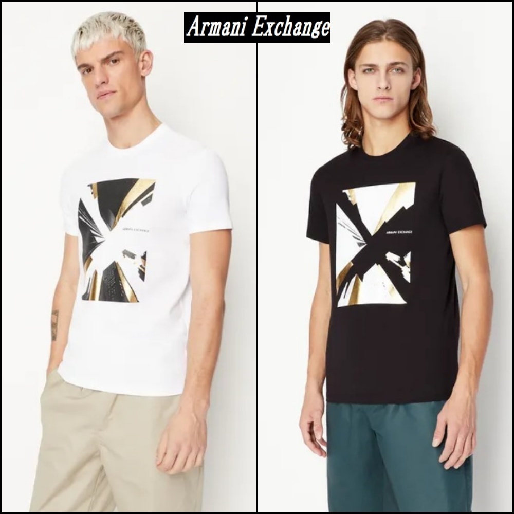 【A/X Armani Exchange】グラフィック ロゴ スリム Tシャツ ♪